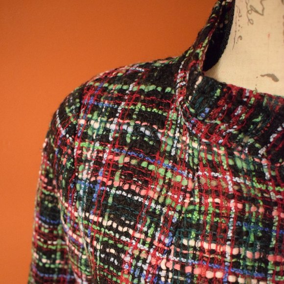 Talbots Multi Color Wool Blend Jacket 4P - Picture 5 of 6
